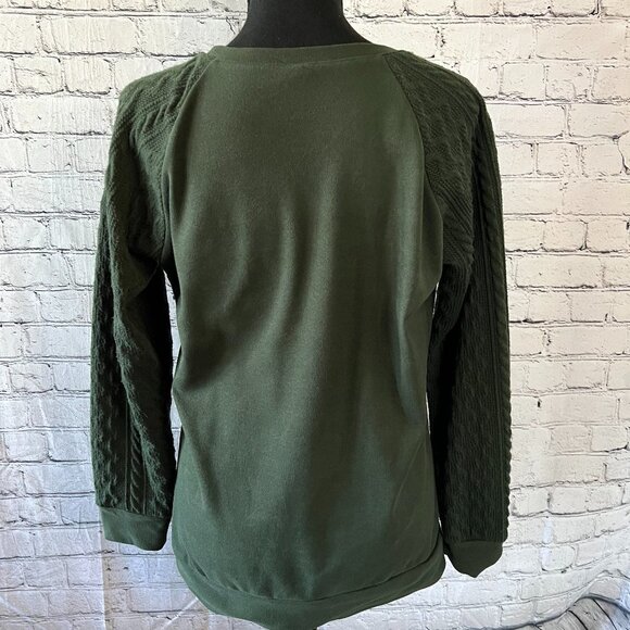 WOMENS LONG Knit Sleeve SWEATER Super Soft SMALL -0301 - Picture 9 of 11